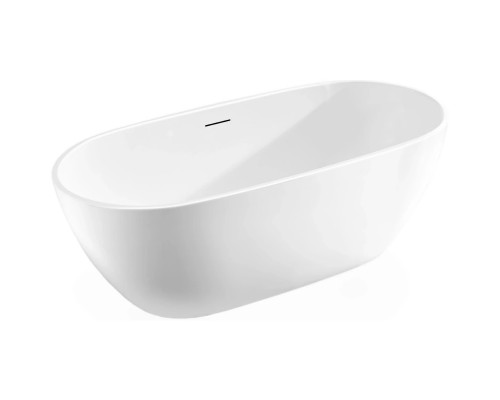 Акриловая ванна Vincea VBT-408-1800MW 180x81,5 см, отдельностоящая, белый матовый