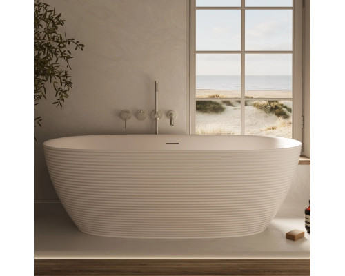 Акриловая ванна Vincea VBT-701-1700MW 170x80 см, отдельностоящая, белый матовый