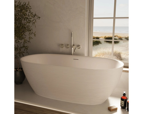 Акриловая ванна Vincea VBT-701-1700MW 170x80 см, отдельностоящая, белый матовый