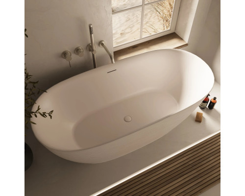 Акриловая ванна Vincea VBT-701-1700MW 170x80 см, отдельностоящая, белый матовый
