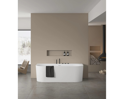 Акриловая ванна Vincea VBT-703-1800 180x80 см, белый