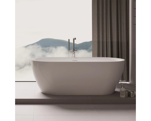 Акриловая ванна Vincea VBT-705-1800 180x80 см, отдельностоящая, белый