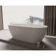 Акриловая ванна Vincea VBT-705-1800 180x80 см, отдельностоящая, белый