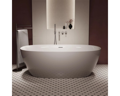 Акриловая ванна Vincea VBT-708-1600 160x80 см, отдельностоящая, белый