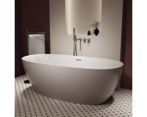 Акриловая ванна Vincea VBT-708-1600 160x80 см, отдельностоящая, белый