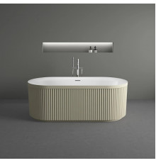 Акриловая ванна Vincea VBT-709-1700MG 170x80 см, отдельностоящая, белый/бежевый матовый