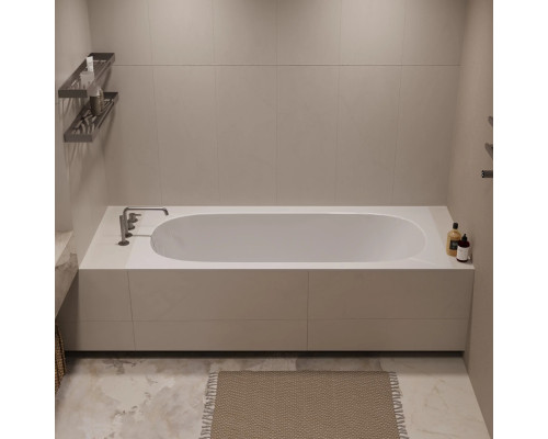 Акриловая ванна Vincea VBT-710-1700 170x75 см, белый