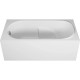 Акриловая ванна Vincea VBT-2A150-LG 150x75 см, белый