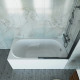 Акриловая ванна Vincea VBT-2A150-LG 150x75 см, белый