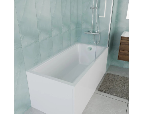 Акриловая ванна Vincea VBT-2G150-FR 150x70 см, белый