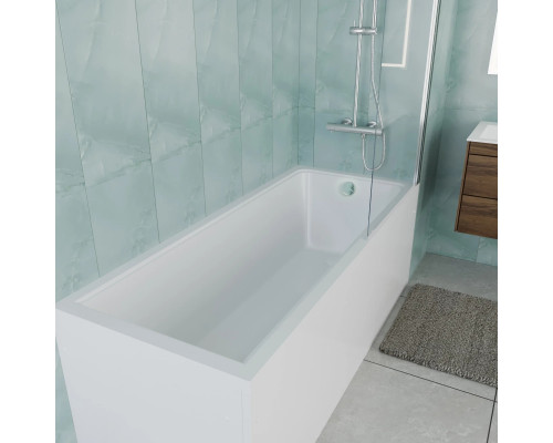 Акриловая ванна Vincea VBT-2G170-FR 170x70 см, белый