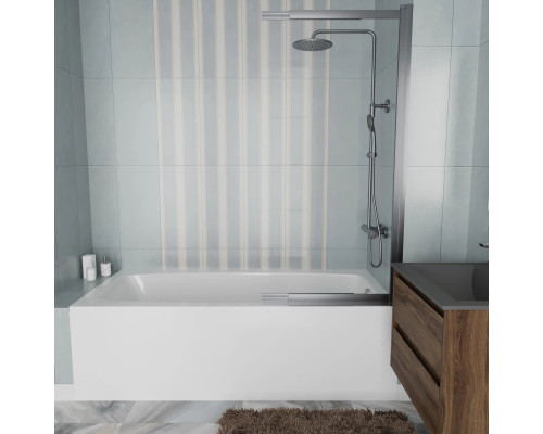 Акриловая ванна Vincea VBT-2S180-FR 180x80 см, белый