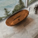 Ванна из полиэфирной смолы Vincea VBT-6T01BR 170x75 см, отдельностоящая, янтарный