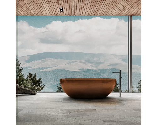 Ванна из полиэфирной смолы Vincea VBT-6T01BR 170x75 см, отдельностоящая, янтарный