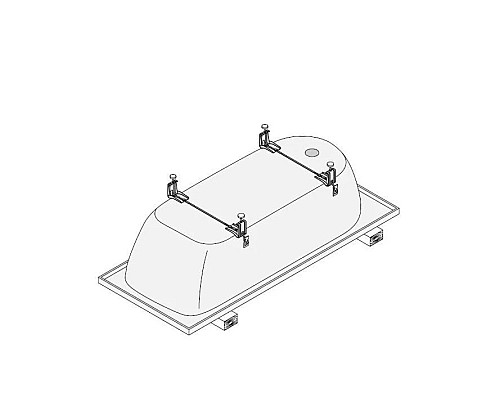 Заказать Комплект ножек для ванны Bette B23-1500 в магазине сантехники Santeh-Crystal.ru