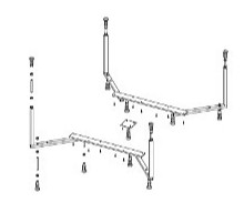 Ножки для ванн Riho 208220