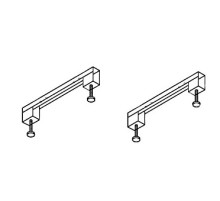 Универсальный комплект ног для прямоугольных акриловых ванн Cezares LEG-KIT-150