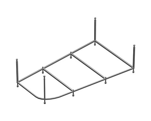 Приобрести Каркас для ванны 160х100 см Am.Pm Spirit W72A-160-100W-R2 в магазине сантехники Santeh-Crystal.ru
