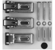 Комплект анкеров для крепления ванны к стене Duravit 790103000000000