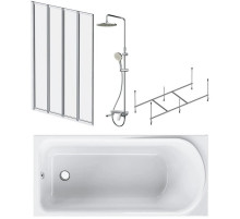 Акриловая ванна 150х70 см Am.Pm Like W80ASET-150AC