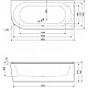 Купить Панель фронтальная 180 R Cezares Metauro METAURO CORNER-180-SCR-R-W37 в магазине сантехники Santeh-Crystal.ru