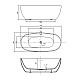 Акриловая ванна 186x88,5 см Vincea VBT-405-1860