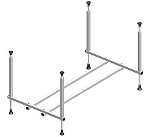 Каркас для ванны 120х70 Timo KT12