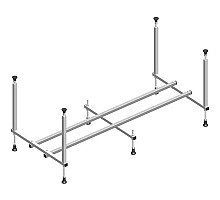 Каркас для ванны 170х75/70 Timo KT17