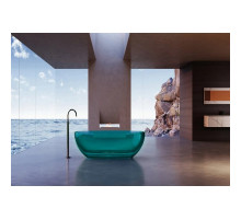 Ванна из полиэфирной смолы 170х75 см Abber Kristall AT9703Aquamarin