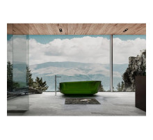 Ванна из полиэфирной смолы 170х80 см Abber Kristall AT9706Emerald