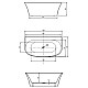 Акриловая ванна 170x90 см Vincea VBT-423-1700