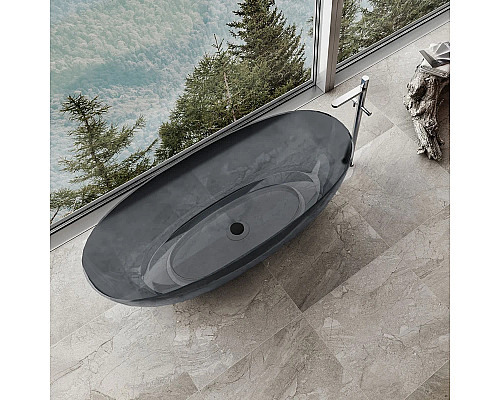 Ванна из полиэфирной смолы 170x75 см Vincea VBT-6T01B