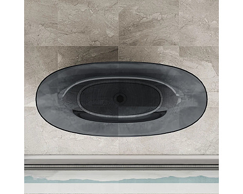 Ванна из полиэфирной смолы 170x75 см Vincea VBT-6T01B