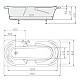 Купить Акриловая ванна 190х88 см Alpen Kaila 26111 в магазине сантехники Santeh-Crystal.ru