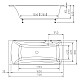 Заказать Акриловая ванна 170х80 см Alpen Alia 41119 в магазине сантехники Santeh-Crystal.ru