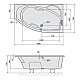 Приобрести Акриловая ванна 160х95 см R Alpen Mamba 28111 в магазине сантехники Santeh-Crystal.ru