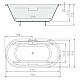 Заказать Акриловая ванна 190х97 см Alpen Toscana 23111 в магазине сантехники Santeh-Crystal.ru