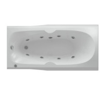 Акриловая гидромассажная ванна 180х80 см пневматическое управление стандартные форсунки Aquatek Европа