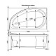 Приобрести Акриловая ванна 148,4x89,2 см левая Aquanet Maldiva 00205519 в магазине сантехники Santeh-Crystal.ru