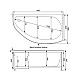 Купить Акриловая ванна 168,5x89,5 см правая Aquanet Augusta 00205467 в магазине сантехники Santeh-Crystal.ru