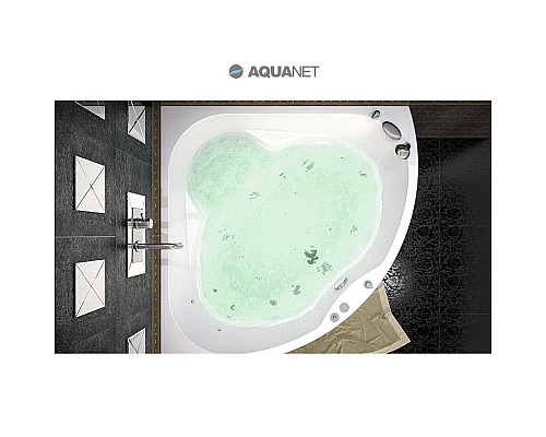 Купить Акриловая ванна 135x135 см Aquanet Vitoria 00205371 в магазине сантехники Santeh-Crystal.ru