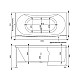 Заказать Акриловая ванна 157,8х74,1 см Aquanet Izabella 00205499 в магазине сантехники Santeh-Crystal.ru