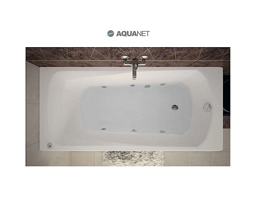 Купить Акриловая ванна 169,4x69,5 см Aquanet Roma 00205375 в магазине сантехники Santeh-Crystal.ru