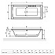 Приобрести Акриловая ванна 179,5х79,5 см Excellent Aquaria Lux WAEX.AQU180WH в магазине сантехники Santeh-Crystal.ru