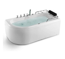 Акриловая гидромассажная ванна 170х85 см SSWW W0827R BH608F