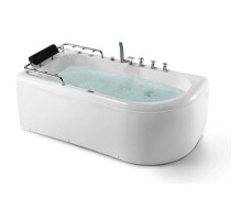Акриловая гидромассажная ванна 170х85 см SSWW W0827L BH608