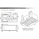 Заказать Акриловая гидромассажная ванна 170х80 см SSWW W0823R BH608F в магазине сантехники Santeh-Crystal.ru