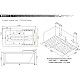 Приобрести Акриловая гидромассажная ванна 170х80 см SSWW W0823L BH608F в магазине сантехники Santeh-Crystal.ru