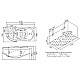 Купить Акриловая гидромассажная ванна 173х88 см SSWW A307RBH608F в магазине сантехники Santeh-Crystal.ru