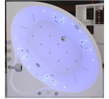 Акриловая гидромассажная ванна 140х140 см SSWW A1903 CGSP